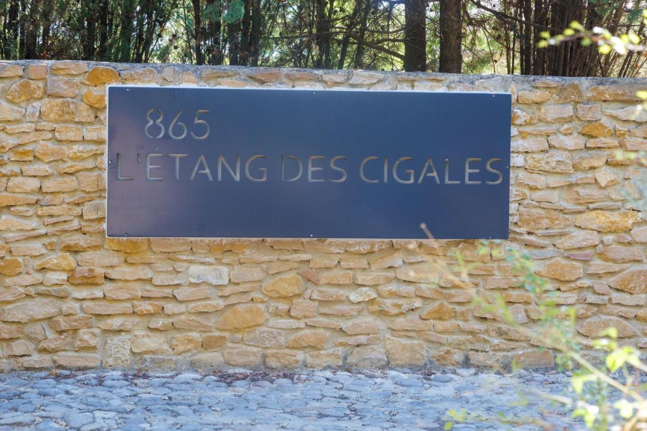 L'Etang Des Cigales Apartment Uchaux Екстериор снимка